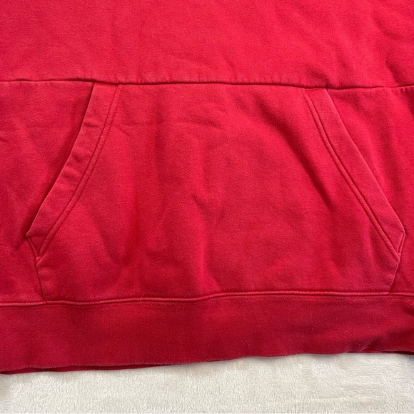 Nike AIR Jordan Red Hoodie Sz M Sweatshirt Jumpman Pullover Hoodie Retro Sporty - Picture 6 of 11